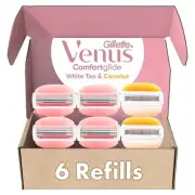 Gillette Venus ComfortGlide White Tea 4 count, W Gillette Venus ComfortGlide