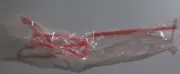 Coca-Cola Plastic Bottle Straw Sealed