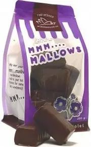 The Sydney Marshmallow Co Chocolate Violet Marshmallow G/F 200g