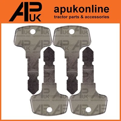 4x Ignition Keys for Kubota B Series Backhoe Loader Case New Holland Tractor