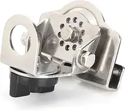 Stainless Steel Mobile Car Antenna Mount 360 Degree Rotatable Mount Bracket Holder Antenna Bracket for Mobile Car Radio for SO239 / UHF Female/N Female (K3-66)