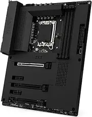 NZXT N7 Z790 ATX Motherboard - Intel Z790, WiFi 6E, Bluetooth, Integrated I/O Shield - Supports 12th/13th/14th Gen Intel CPUs, Black