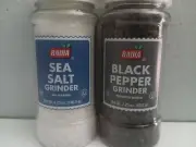 Badia® Sea Salt & Black Pepper Grinder Set Kosher & Gluten Free