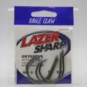 Eagle Claw Lazer Sharp L2013BG Odysseus Widegap Circle Fishing Hooks Size 9/0