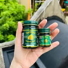 泰國 massage balm 金葉牌青草膏Cù Là Bồ Đề Thái Lan