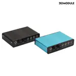 ✭【時光閣】USB 2.0光纖5.1聲卡6通道5.1環繞聲音頻卡✼