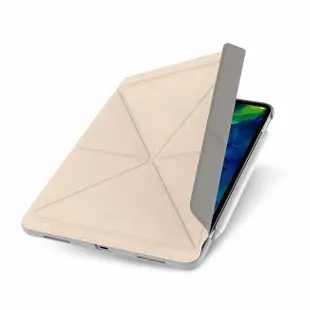 moshi VersaCover for iPad Pro 11-inch多角度前後保護套/ 沙瓦納米/ 適用2018 1st Gen./2020 2nd Gen.