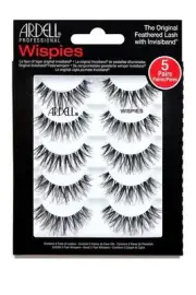 Ardell Professional Wispies - Original Feathered Lashes with Invisiband 5 Pairs