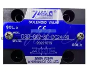 New 7OCEAN Solenoid Valve DSD-G02-8C-DC24-90