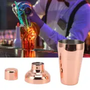 (510mL Rose Gold)Cocktail Shaker Dishwasher Safe Rust Proof 304 Stainless Ste