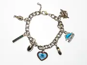 Cronulla Sharks NRL Charm Bracelet