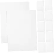 Parliky 100 Sheets Thickened Printer Paper A4 Blank Paper Double Sided for DIY Craft Printing