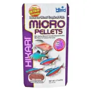 Hikari Micro Pellets 22g Granulate Pellet Tetra Barb Tropical Fish Food