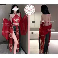 在飛比找蝦皮購物優惠-【封面名稱】中國古代Cosplay全套工作服裙子可愛圍巾女工