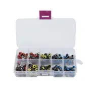 Hooks Organizer Plastic Hard Swivel Snap Adapter Fishing Terminal Tackle Tools