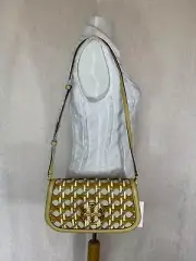 NWT Tory Burch Cornbread Miller Basket Weave Convertible Bag/Clutch $528
