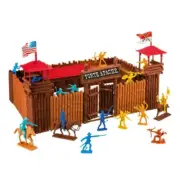Original Gulliver Junior Fort Apache Battle Vintage Indian Miniature Collectible