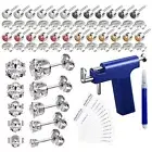 Ear piercing gun kit Reusable professional ear piercing gun kit 24 surgical g...
