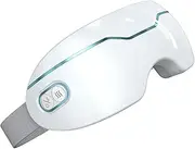 LAOPPOIKI Portable Steam Mask Rechargeable Eye Heat Mask Eye Mask with Smart Timer Electric Steam Eye Mask