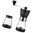 Glass Bean Grinder Travel Manual Grinding Tool Coffee Grinders Mill