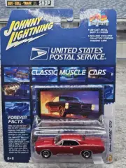 Johnny Lightning 1966 USPS Pontiac GTO Montero Red