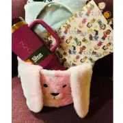 Snoopy Peanuts Easter bundle bunny basket adorable soft twin 60 by 90 throw