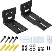 2pcs/Set Wall Mount Holder for Sound Bar Home Theater Zinc Alloy for Boses Soundbar Wall Bracket Majority
