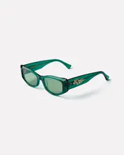 Guilty x Thomas Towend Sunglasses in Emerald Green