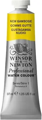 Professional Water Colour Paint, 37Ml Tube, New Gamboge, 114267