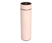 Water Bottle With Led Temperature Display,Double Walled Vacuum Insulated Water Bottle,Matt Powder