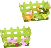 FELTECHELECTR 2pcs Non Woven Easter Egg Storage Baskets Decorative Fabric Baskets for Easter Decorations Soft and Cartoon Style for Egg Hunts and Candy Storage