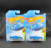 2021 Hot Wheels '94 Bugatti EB110 SS #224 Glossy Racing Blue ~ Set of 2