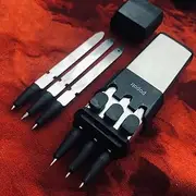 [POPOTR] Huge Power Toy Self Defensive Ballistic Dart Gun PISTOLA Launcher Hunting Shooting Shooter Tactical Tool Silent Shooting Tactical Gear (Medium)