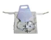 Disney Parks Little Words Project Epcot Spaceship Earth Bracelet & Pouch - Small