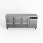 AG Equipment AG Three Door Commercial Glass Door Worktop / Under Bench Displa...