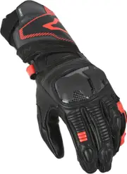 Macna Thandor Motorcycle Gloves, black-red, Size 2XL for Men Black Red