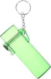 [NULYLU] Portable Lighter Case Keychain Accessory Plastic Case for Fire Lighters