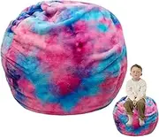 Animal Storage Pouf, Toy Bag in Toys, Plush Toy Organizer with Wide Handle, 18/27 Inch Storage for Animals Toys for Animals