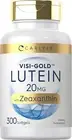 Carlyle Lutein and Zeaxanthin 20Mg 300 Softgels