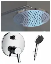 Hansgrohe Crometta S240 Shower head with Focus mixer Set