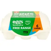 Pace Farm 6 For Everyone Free Range Large Eggs 350g