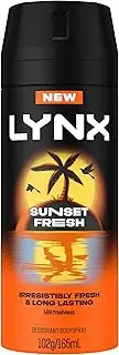 Lynx Men's Sunset Fresh Premium Deodorant Body Spray 150 ml