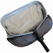 JED Pool Tools 40-387 Professional Aluminum Micro Mesh Deep Leaf Rake