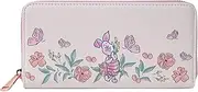 [Loungefly] Disney Winnie the Pooh Wallet Zip Around Clutch, Pink, Piglet, Clutch Wallet