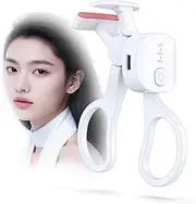 Hot Viewer, Pinching Eyelash Curler, USB Rechargeable, Eyelash Viewer, Pinch Type, Eyelash Curler, Hot Curler, Eyelashes, Face Care, 3 Temperature Adjustment, Automatic Power Off, Temperature