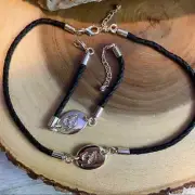 Initial D CZ Necklace bracelet set