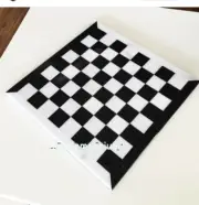 18" marble chess table top center inlay pietra dura malachite room decor c19