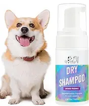 Waterless Shampoo for Dogs - No Rinse Foam Dog Shampoo Spray | Cleaning Spray Odor Removal, Grooming Supplies to Cleanse Dry Skin & Smelly Coat