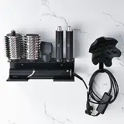 [Affogato] Wall Mount Holder Compatible with Shark FlexStyle, Wall Mounted Organizer for Storage Attachments, Rack with Cord Hanger for Accessories Curlers Brushes Diffuser