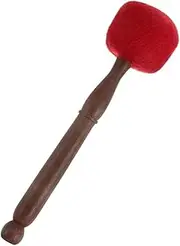 HANABASS 1 PC Wooden Sound Bowl Mallet Red Knocking Stick for Meditation Relaxation Accessory for Singing Bowls Lightweight Portable Design for